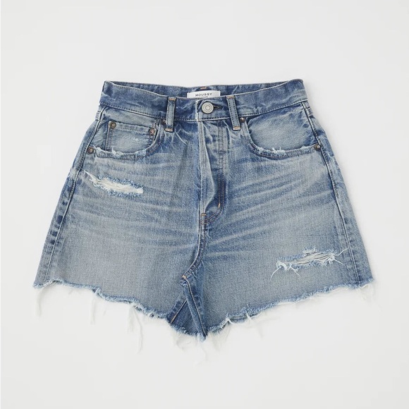 Moussy Vintage Mv Pelion Shorts size 28 - Picture 3 of 9